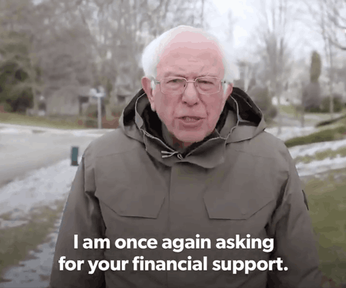 Bernie Want You to Help