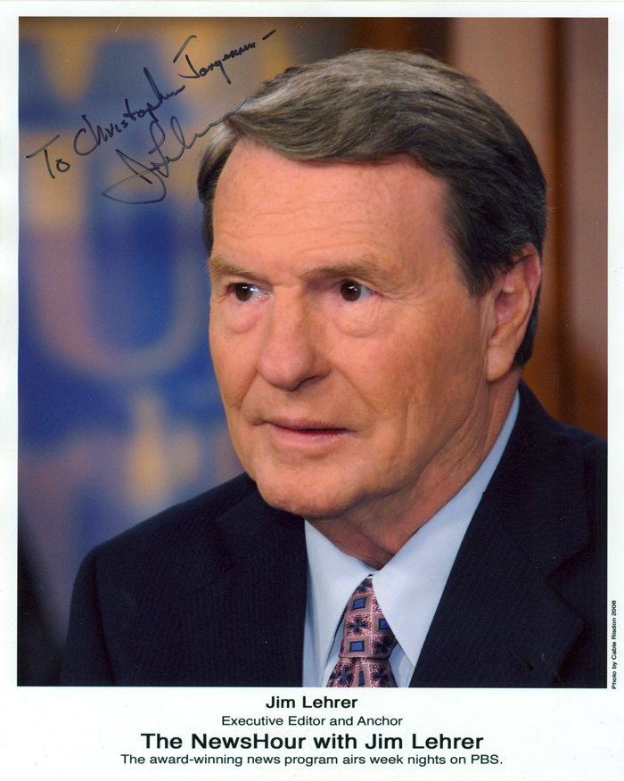 Jim Lehrer Photo